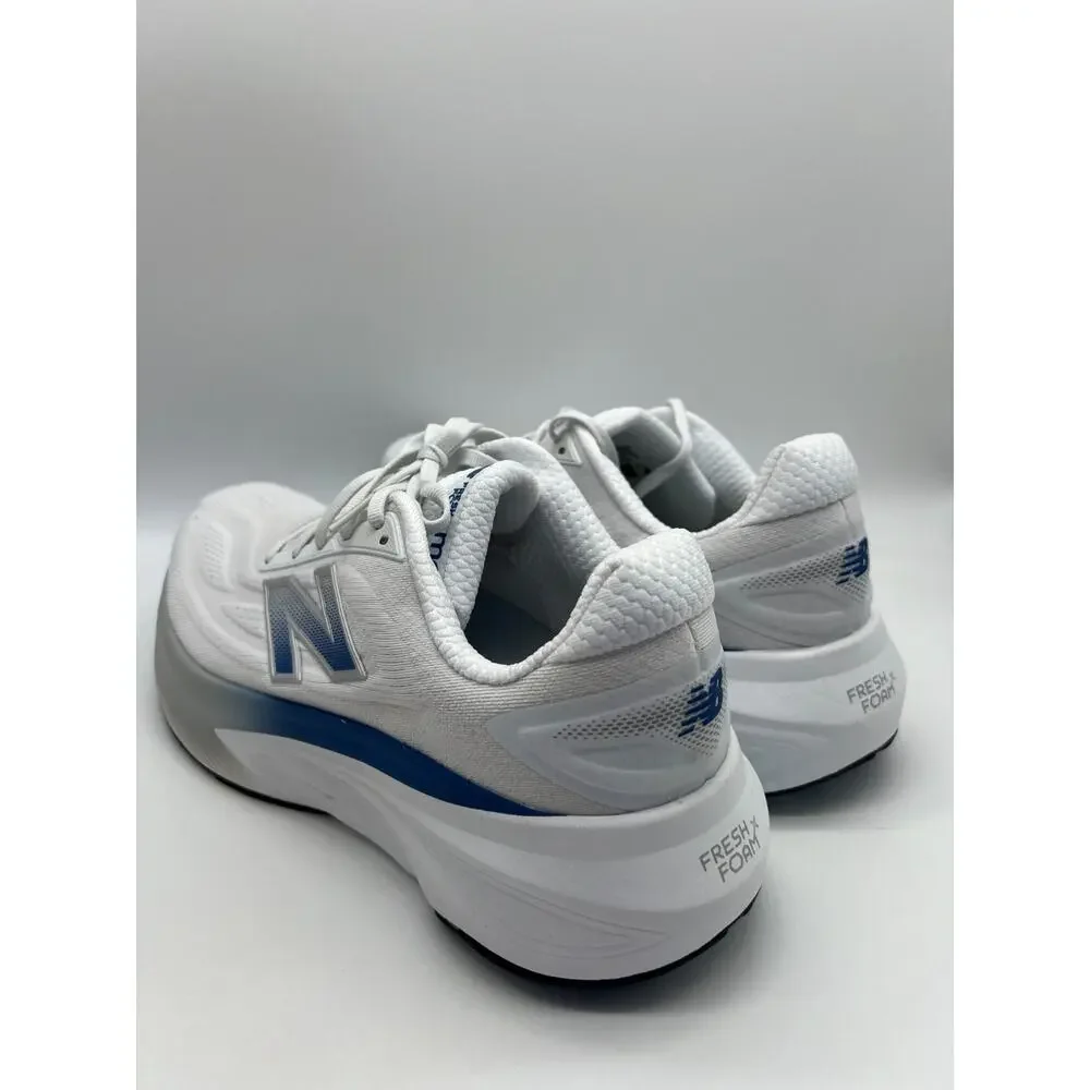 New Balance Fresh Foam X More V6 Men’s Size 11 White Blue Agate MMORLB6 New